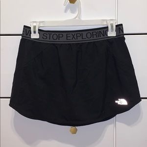 North face workout skort
